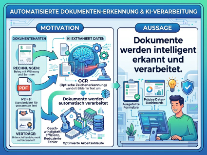 Dokumentenverarbeitung mit KI-Unterstuetzung